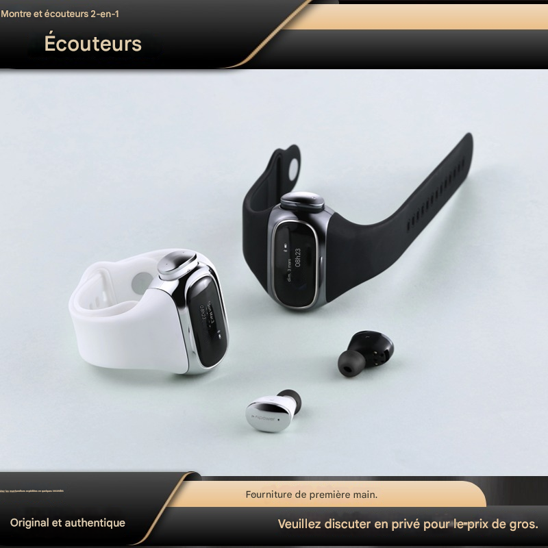 montre écouteur