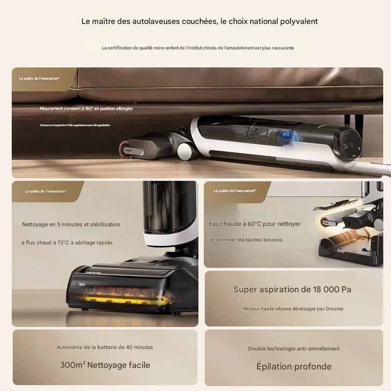 Dreame H20 Ultra : l’Aspirateur Laveur - hopmytech Dreame H20 Ultra Aspirateur Laveur hopmytech Dreame Pursuit H20 Ultra : l’aspirateur sans fil ultra performant