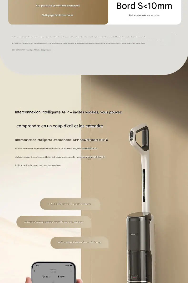 Dreame H20 Ultra : l’Aspirateur Laveur hopmytech