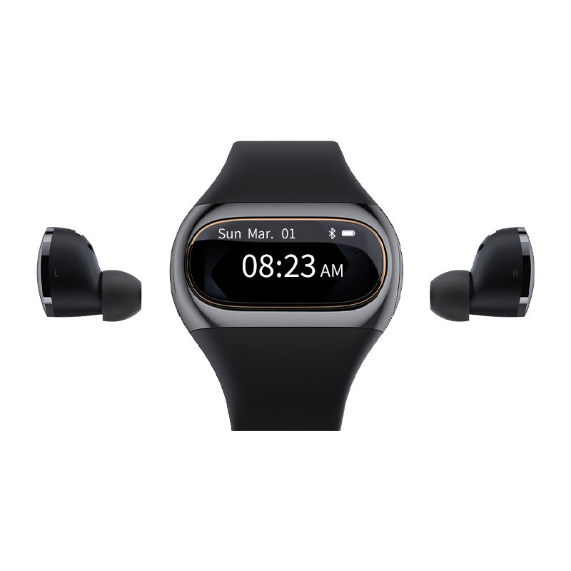 montre écouteurs - hopmytech noir hopmytech montre intelligente écouteurs