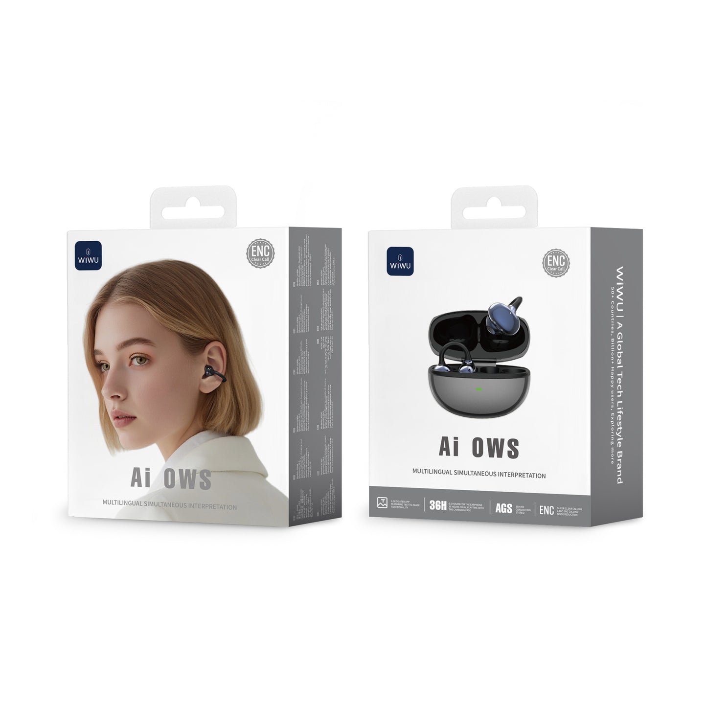 écouteurs Bluetooth à clip