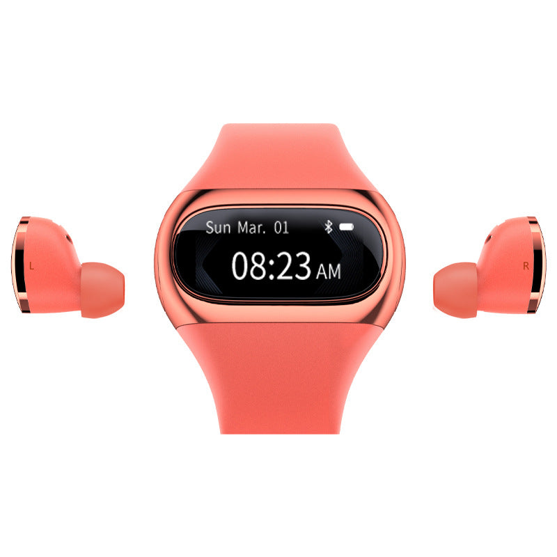 montre écouteurs - hopmytech rose hopmytech montre intelligente écouteurs