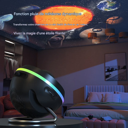 Lampe projecteur ciel étoilé USB avec 13 films décoratifs