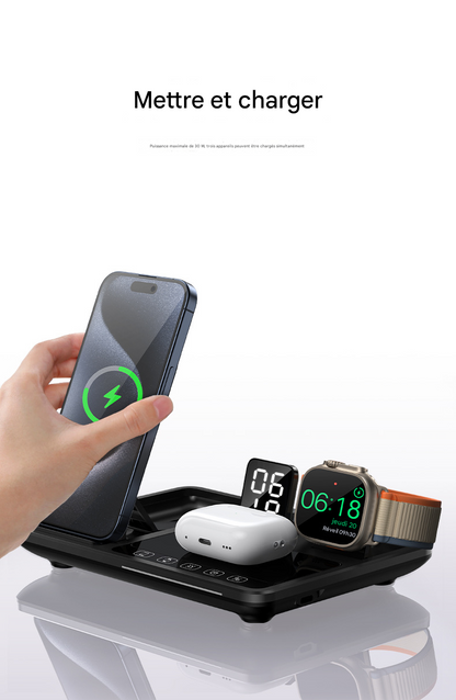 Chargeur sans fil 4 en 1